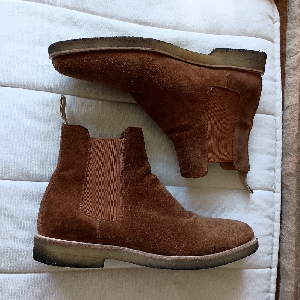 New Republic Brown Suede Men's Boots_9.5